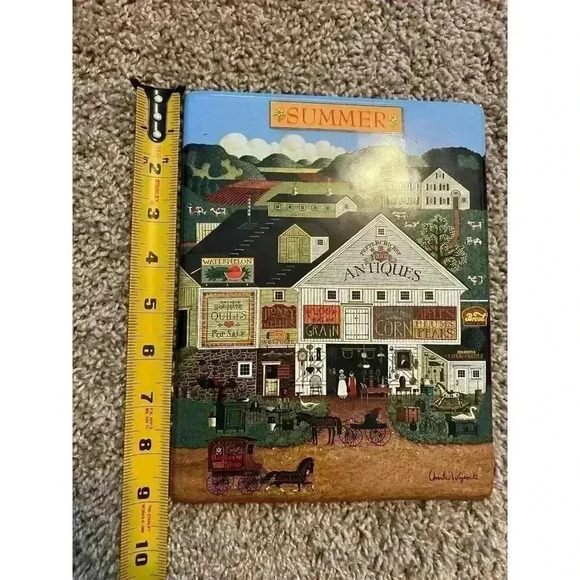 Charles Wysocki | Bradford Exchange | Summer | Peppercricket Farms Plate - Picture 6 of 7